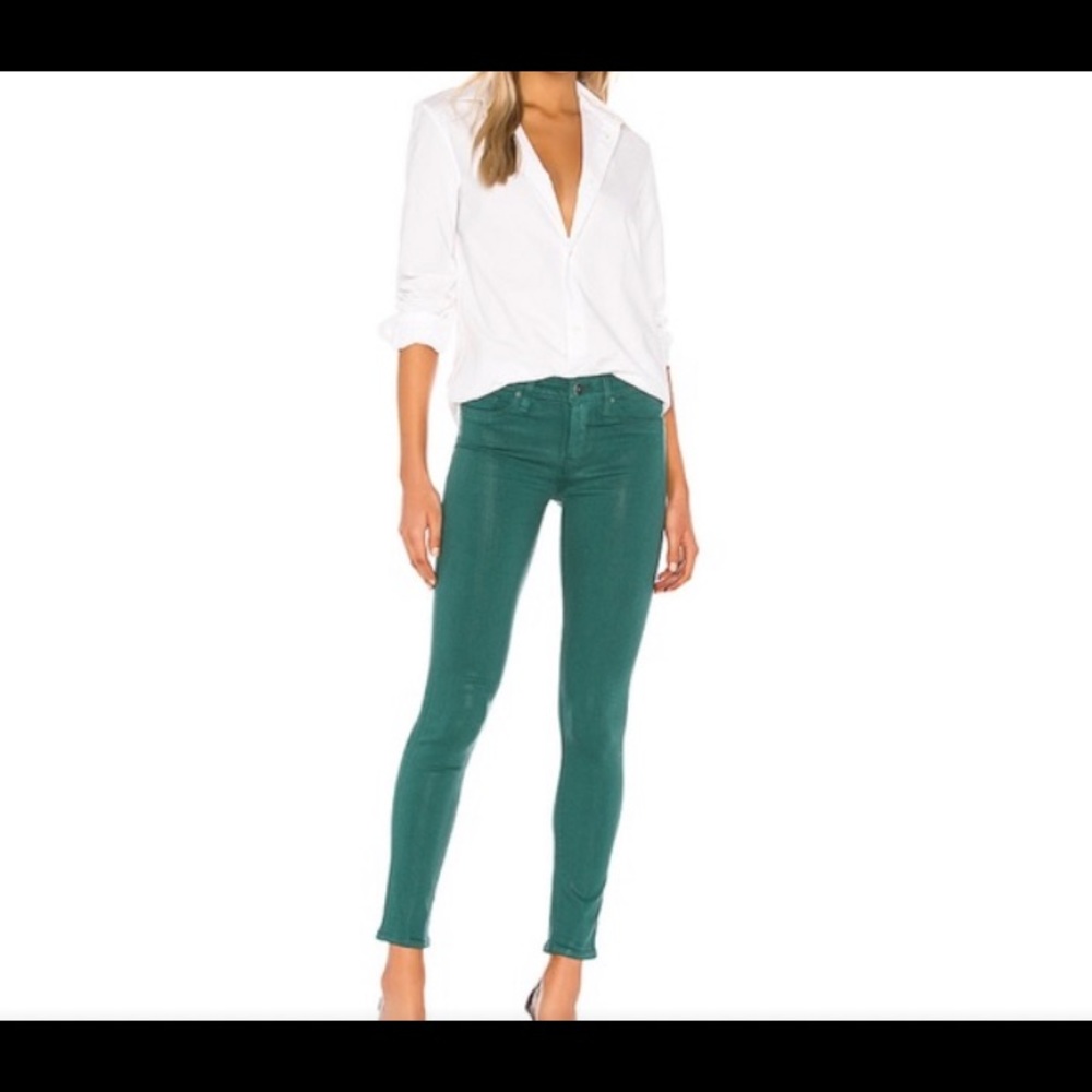 NWT Hudson Nico Midrise Super Skinny Ankle Wax